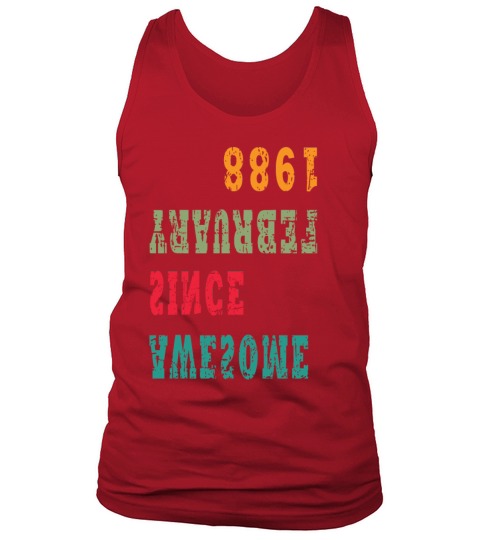 1988 Original Vintage Vintage Birthday Gift Tank Top Unisex