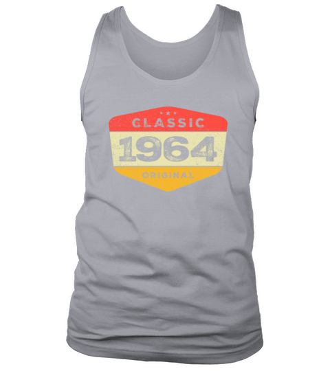 Classic 1964 59 Birthday Vintage Tank Top Unisex
