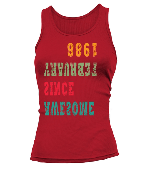 1988 Original Vintage Vintage Birthday Gift Tank top Woman