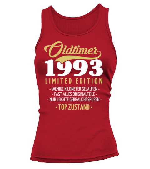 30th Birthday Vintage 1993 Tank top Woman