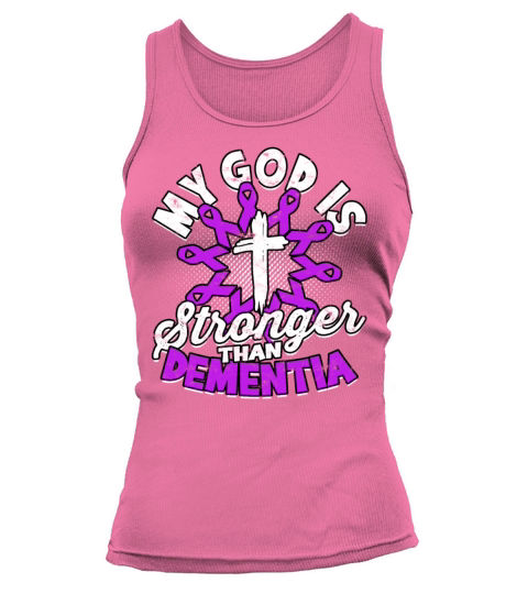 Fight Alzheimers Dementia alzheimer Awareness Tank top Woman