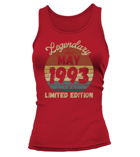May 1993 - Vintage Birthday Present Tank top Woman