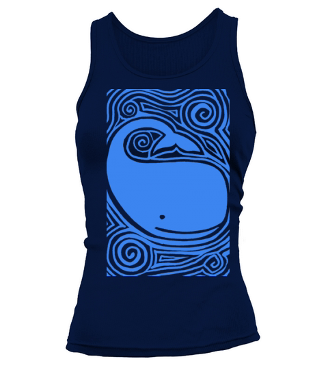 Retro Vintage Whale Tank top Woman