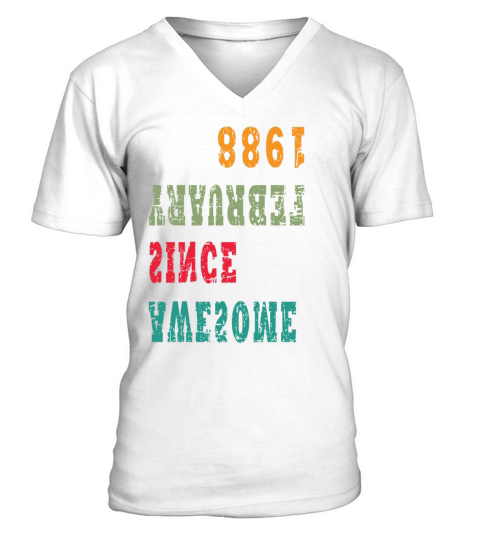1988 Original Vintage Vintage Birthday Gift V-Neck T-shirt
