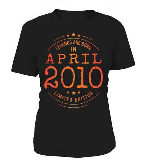 Birthday April 2010 Limited Edition Vintage Legend Women's T-Shirt
