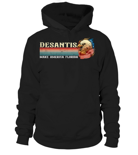 Vintage Distressed Desantis 2024 Election Hoodie Unisex