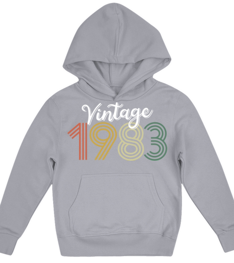 Vintage 1983 Kids Hoodie
