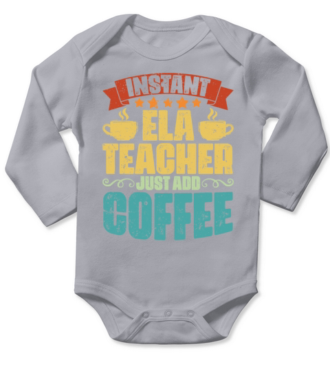 Vintage English Language Arts For ELA Teachers Long Sleeve Baby One-Piece