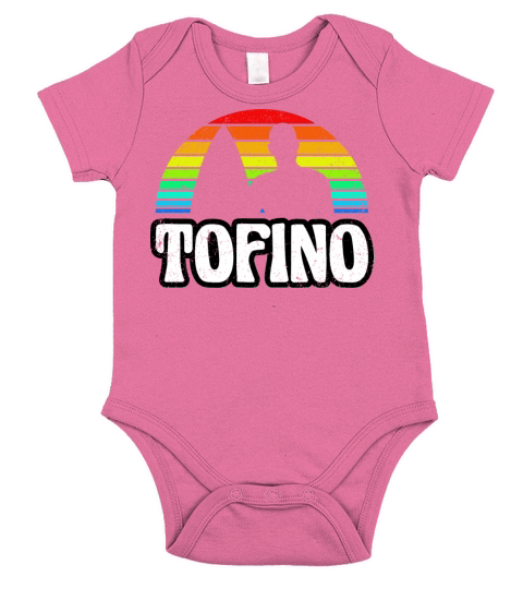 Tofino Vintage Sunset Surfer Short Sleeve Baby One-Piece