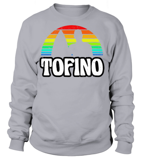 Tofino Vintage Sunset Surfer Sweatshirt Unisex