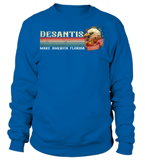 Vintage Distressed Desantis 2024 Election Sweatshirt Unisex