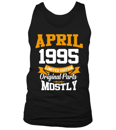 April 1995 Vintage Birthday Present Tank Top Unisex