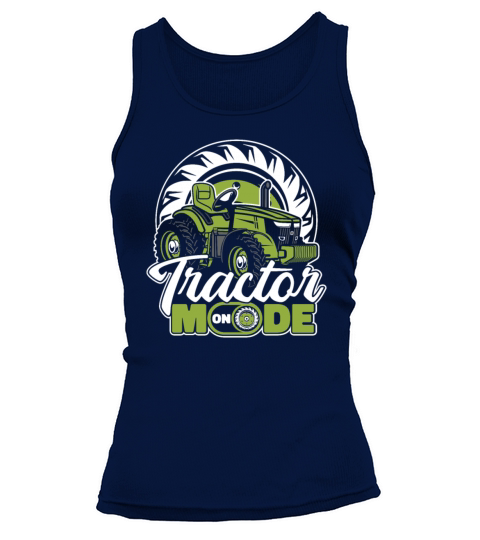 Tractor Mode On Rancher Agribusiness Agriculture Tank top Woman