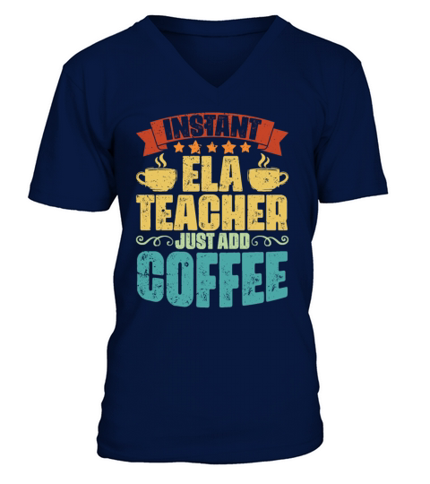Vintage English Language Arts For ELA Teachers V-Neck T-shirt