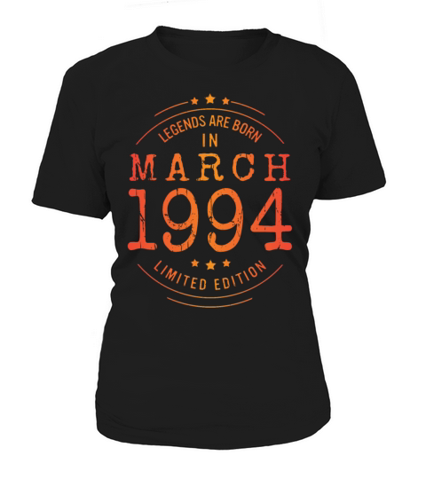 Birthday March 1994 Limited Edition Vintage Women's T-Shirt