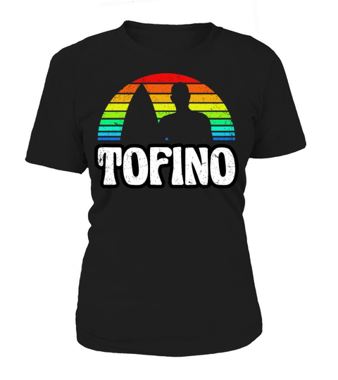 Tofino Vintage Sunset Surfer Women's T-Shirt