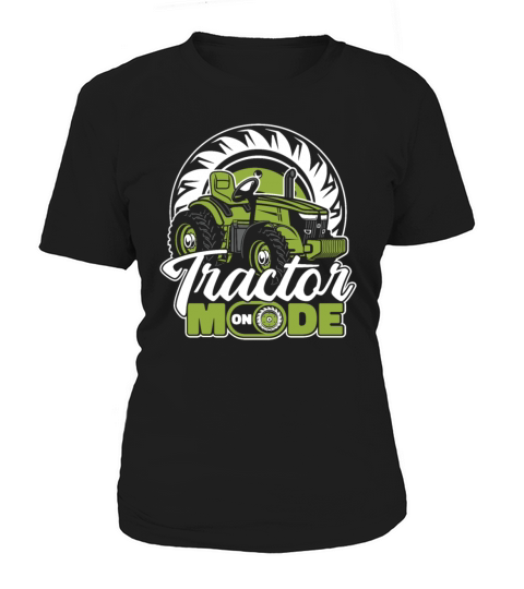 Tractor Mode On Rancher Agribusiness Agriculture Women's T-Shirt