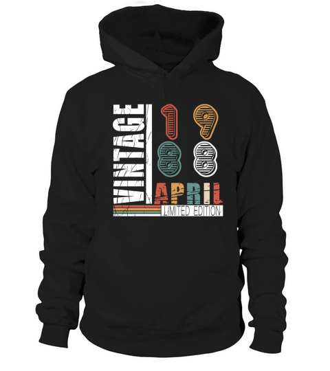 1988 April - Birthday 1988 Legends April Hoodie Unisex
