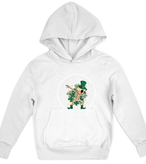 Coolest Shamrock in the Field Kids Hoodie