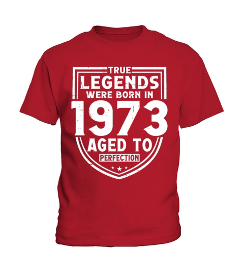 50th birthday vintage 1973 true legends Kids T-Shirt