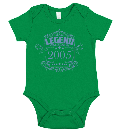 A legend was born in 2005 Short Sleeve Baby One-Piece