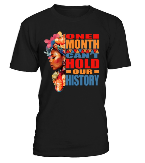 Black Pride African Women Black History Month T-Shirt Unisex