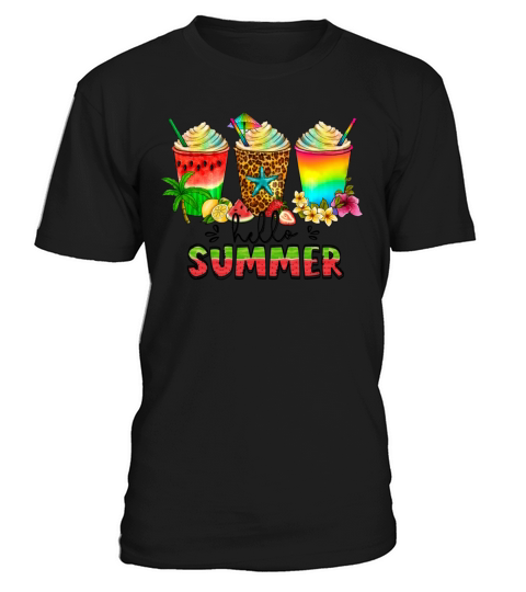 Hello Summer Beach Vintage Wild Free Flower T-Shirt Unisex