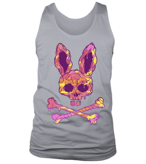 Rabbit Skull Psycho Horror Tank Top Unisex
