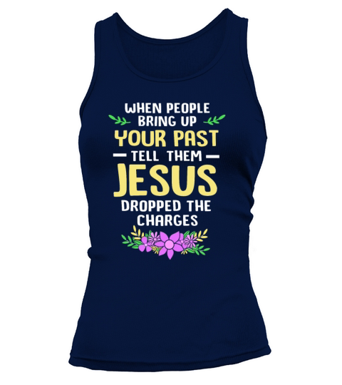 Inspirational Christian Quote Addiction Recovery Tank top Woman