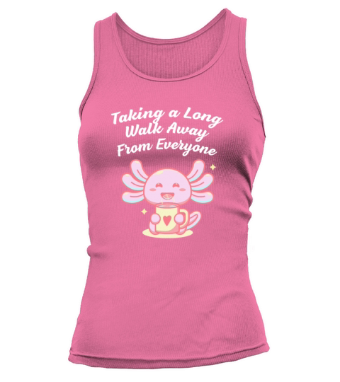 Long Walk Away From Everyone Introvert Sayings Ant Tank top Woman