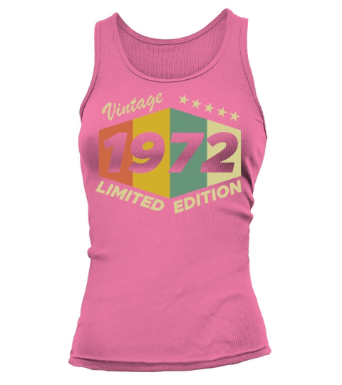 vintage 1972 limited edition new Tank top Woman
