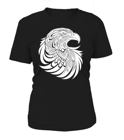 Adler Tribal Logo In Tattoo Style Women's T-Shirt