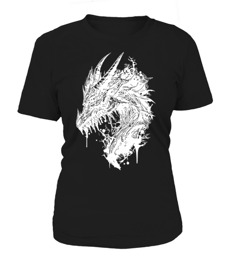 Creepy Vintage Dragon Women's T-Shirt