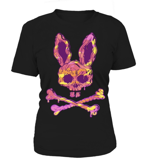 Rabbit Skull Psycho Horror Women's T-Shirt