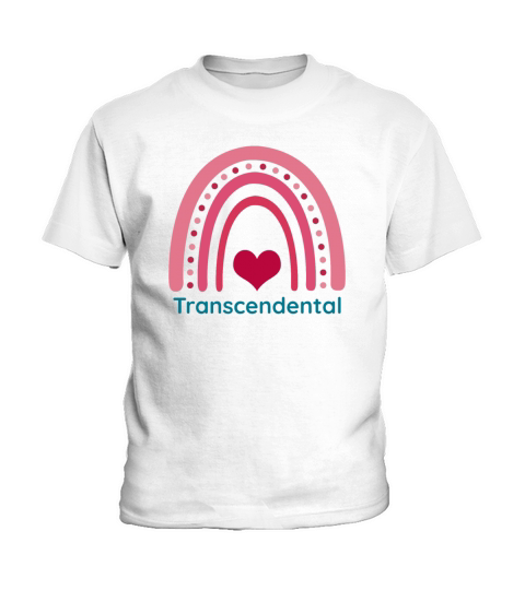 Transcendental Viva Magenta Boho Rainbow Kids T-Shirt