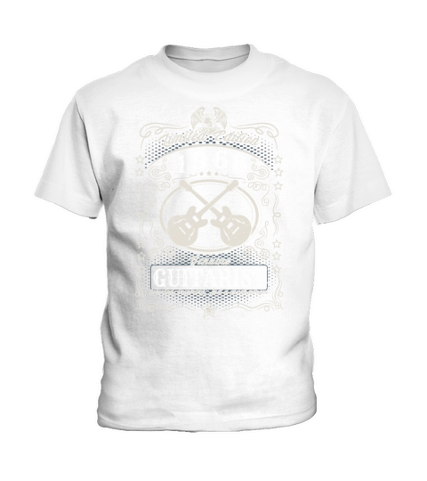 Vintage 1968 Guitarist Birthday Gift Guitar Player Kids T-Shirt