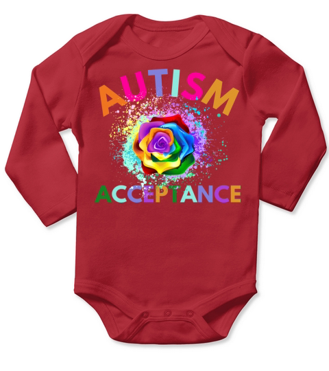 Autism Acceptance Month 2023 Long Sleeve Baby One-Piece
