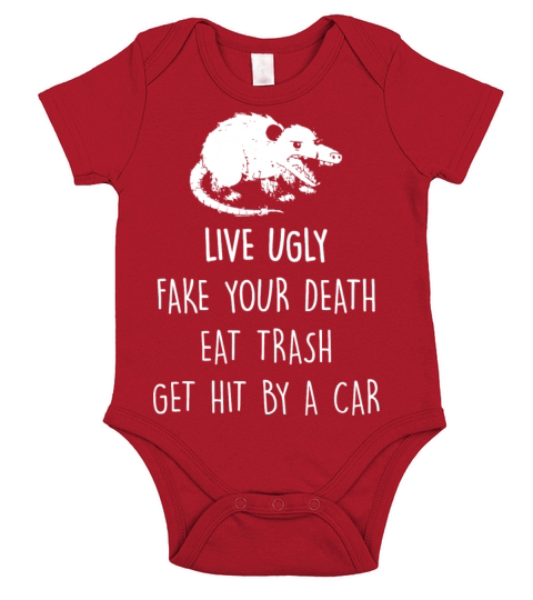 OPOSSUM QUOTES Short Sleeve Baby One-Piece