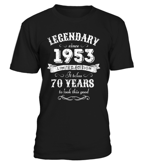 70th Birthday Vintage 1953 T-Shirt Unisex