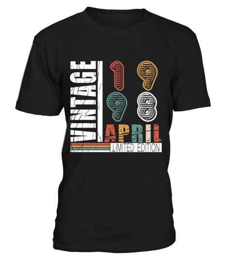 Month of birth April 1998 T-Shirt Unisex