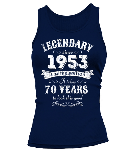 70th Birthday Vintage 1953 Tank top Woman