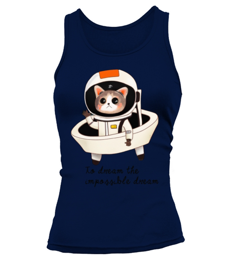 Cat astronaut Tank top Woman