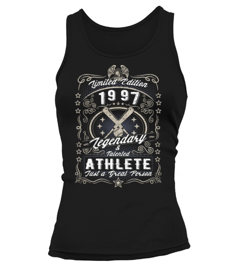 Vintage 1997 Baseball Birthday Gift Sport Hobby Tank top Woman