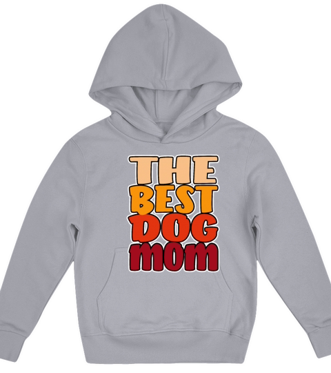 best dog mom retro Kids Hoodie