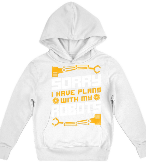 Robot Robotics Engineer Vintage Kids Hoodie
