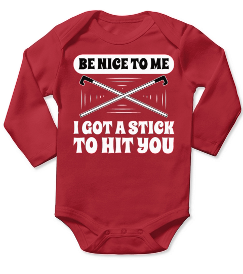 Blindness be nice to me blindness awareness Long Sleeve Baby One-Piece