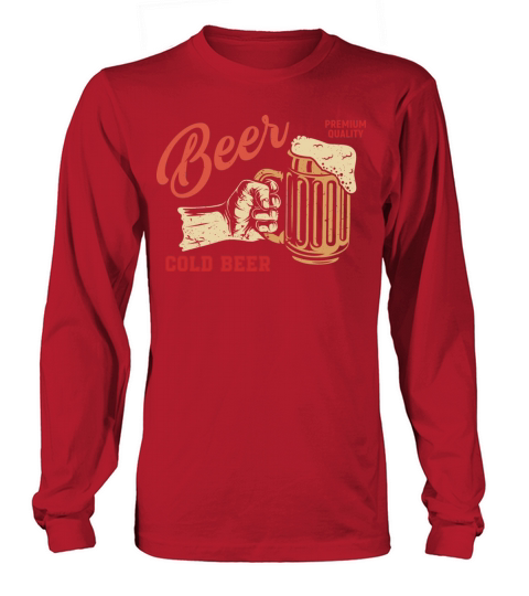 Premium beer - Vintage Long sleeved Unisex