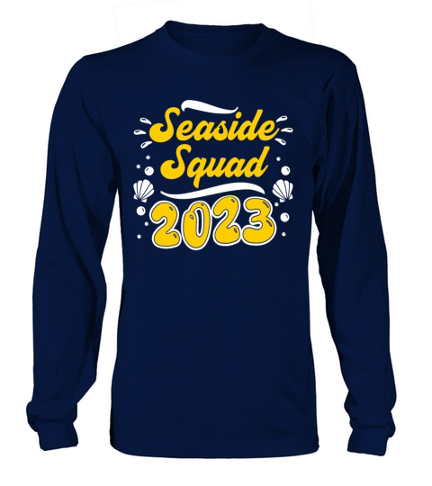 Seaside Squad 2023 Vacation Friends Spring Break Long sleeved Unisex