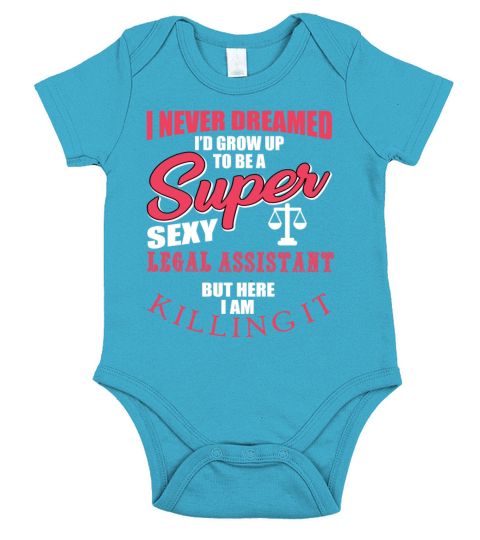 Funny Legal Assistant Saying Short Sleeve Baby One-Piece