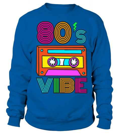 1980s Synthwave Aesthetic Vintage 80s Vibe Sweatshirt Unisex
